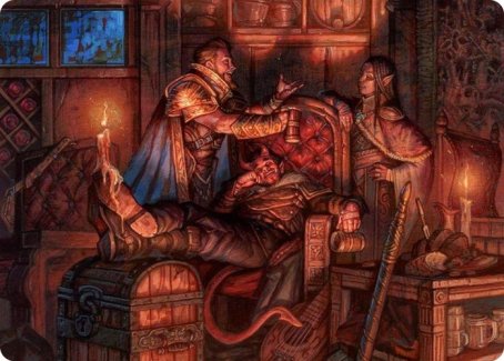 Long Rest Art Card [Dungeons & Dragons: Adventures in the Forgotten Realms Art Series] | PLUS EV GAMES 