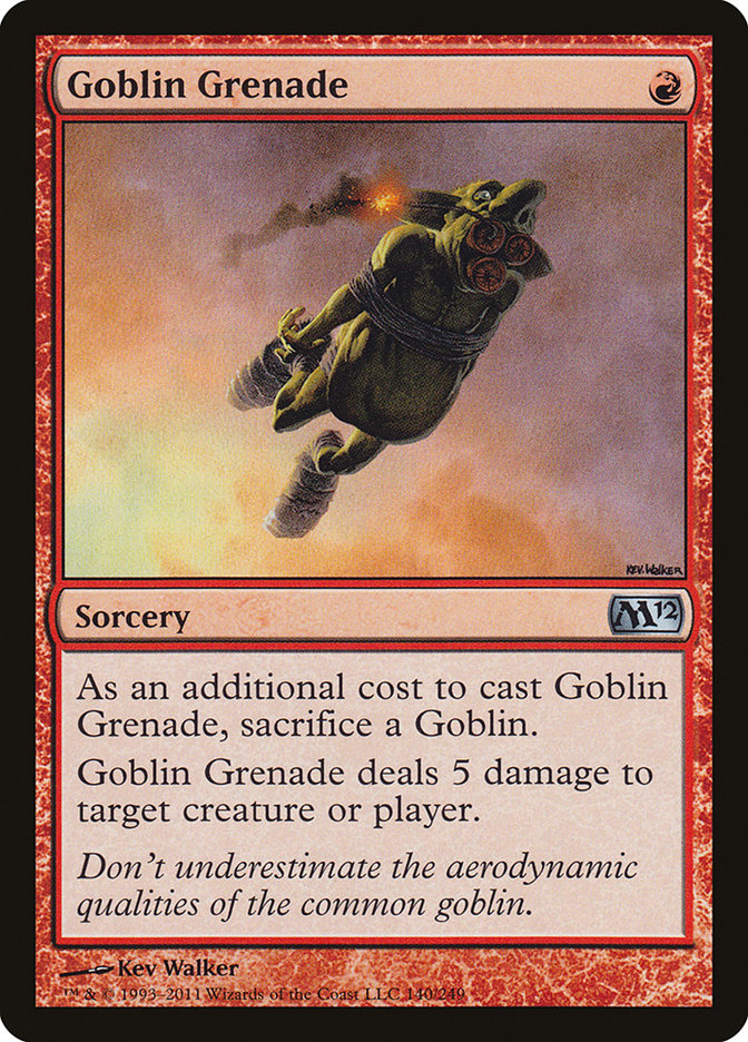 Goblin Grenade [Magic 2012] | PLUS EV GAMES 