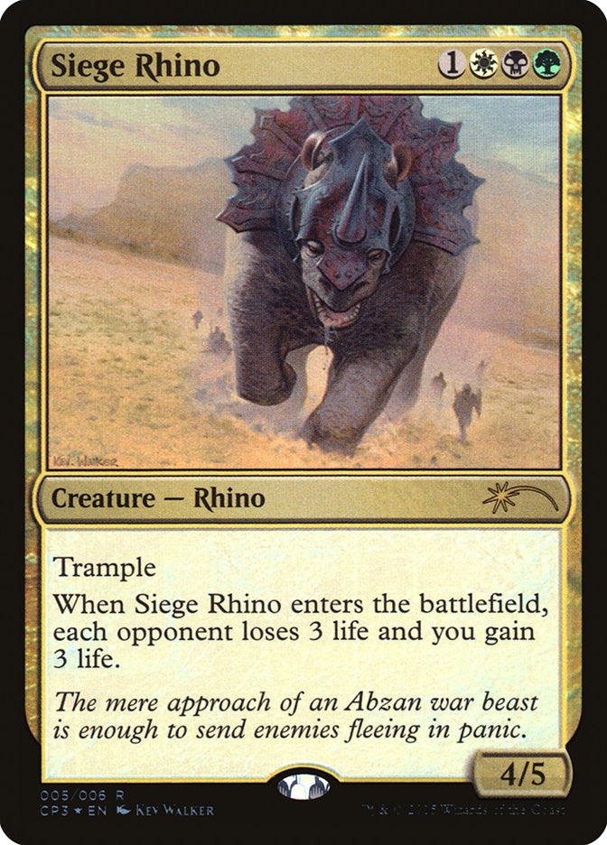 Siege Rhino [Magic Origins Clash Pack] | PLUS EV GAMES 