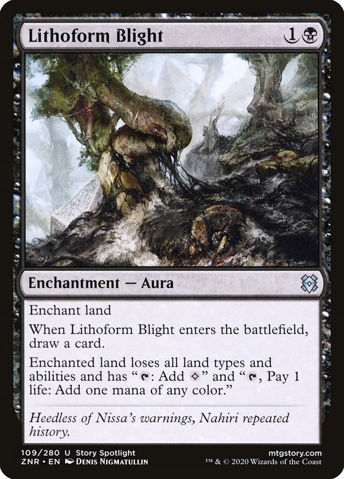 Lithoform Blight [Zendikar Rising] | PLUS EV GAMES 