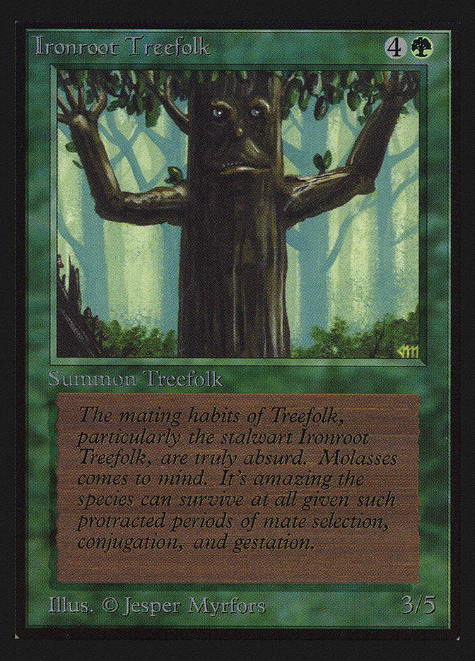 Ironroot Treefolk [Collectors’ Edition] | PLUS EV GAMES 