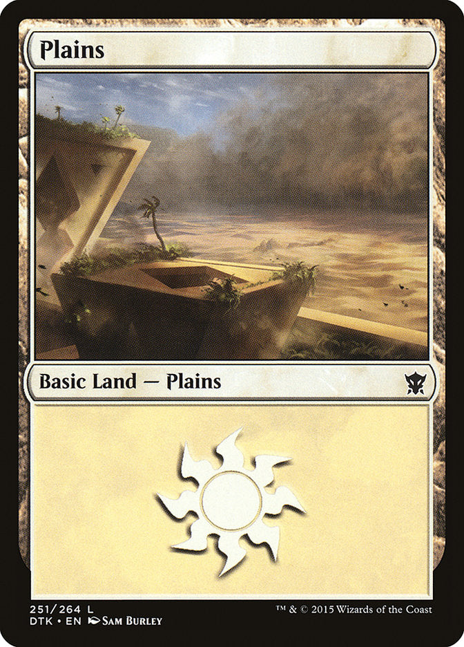 Plains (251) [Dragons of Tarkir] | PLUS EV GAMES 