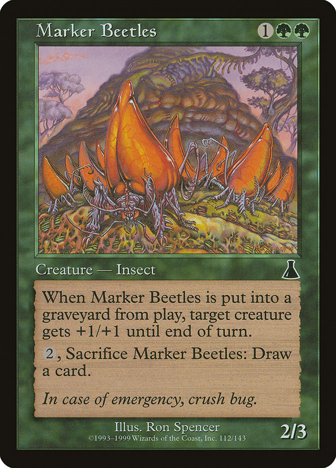 Marker Beetles [Urza's Destiny] | PLUS EV GAMES 