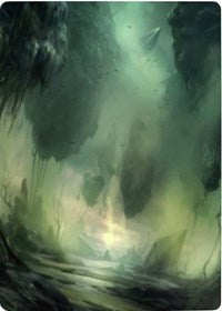 Swamp 1 Art Card [Zendikar Rising Art Series] | PLUS EV GAMES 