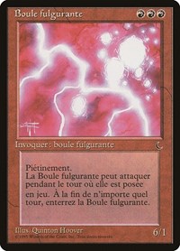 Ball Lightning (French) - "Boule fulgurante" [Renaissance] | PLUS EV GAMES 