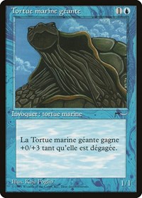 Giant Tortoise (French) - "Tortue marine geante" [Renaissance] | PLUS EV GAMES 