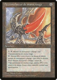 Red Mana Battery (French) - "Accumulateur de mana rogue" [Renaissance] | PLUS EV GAMES 