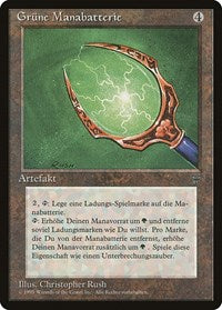 Green Mana Battery (German) - "GruneManabatterie" [Renaissance] | PLUS EV GAMES 