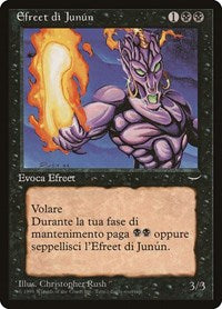 Junun Efreet (Italian) - "Efreet di Junun" [Rinascimento] | PLUS EV GAMES 