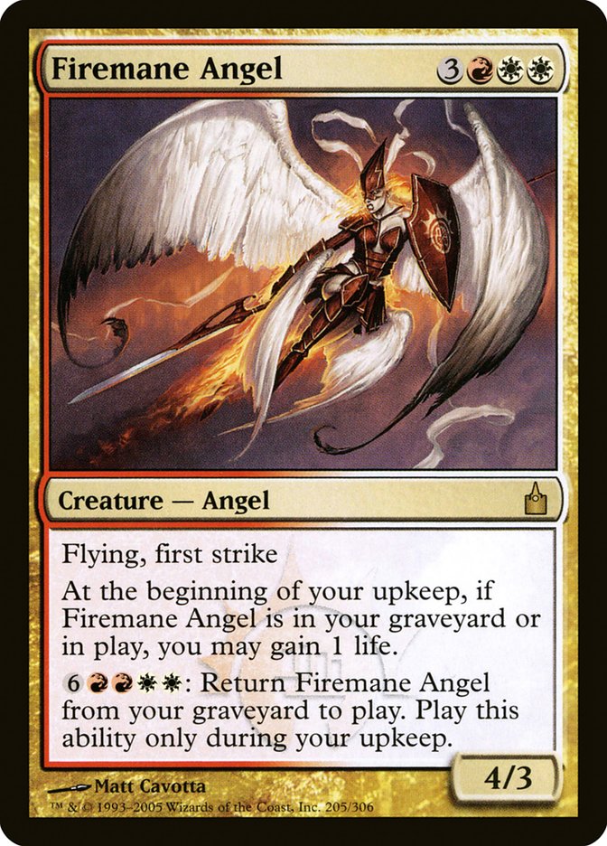 Firemane Angel [Ravnica: City of Guilds] | PLUS EV GAMES 