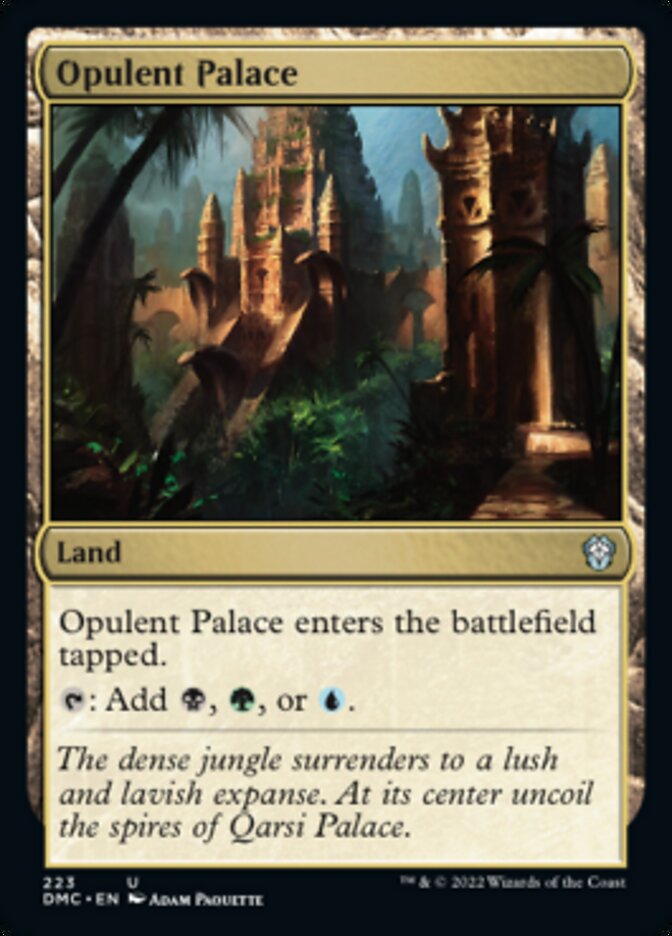 Opulent Palace [Dominaria United Commander] | PLUS EV GAMES 