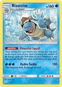 Blastoise (SM Team Up) (25) [Deck Exclusives]