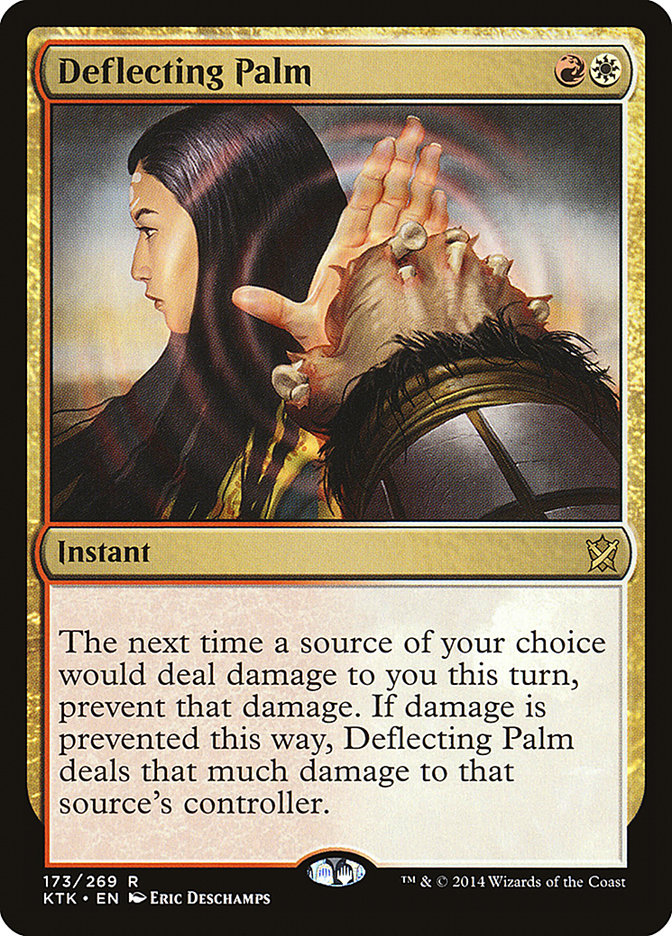 Deflecting Palm [Khans of Tarkir] | PLUS EV GAMES 