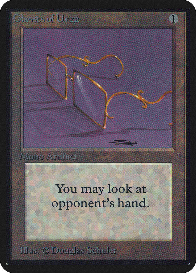 Glasses of Urza [Limited Edition Alpha] | PLUS EV GAMES 