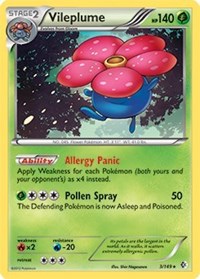 Vileplume - 3/149 (BW Boundaries Crossed) (3) [Deck Exclusives]