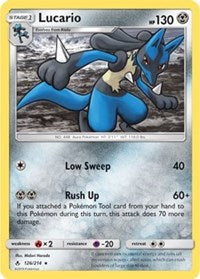 Lucario - 126/214 (SM - Unbroken Bonds) (126) [Deck Exclusives]