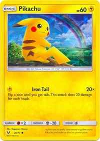 Pikachu - 28/73 (Let's Play, Pikachu!) (Cracked Ice Holo) (28/73) [Deck Exclusives]
