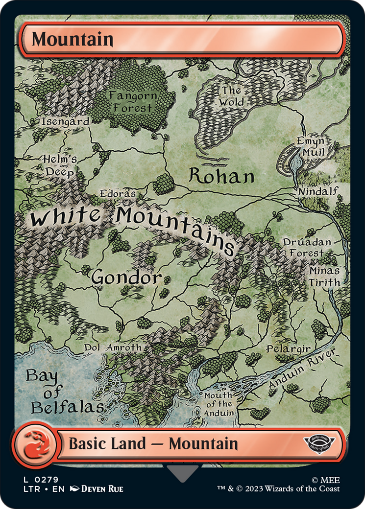 Mountain (279) [The Lord of the Rings: Tales of Middle-Earth] | PLUS EV GAMES 