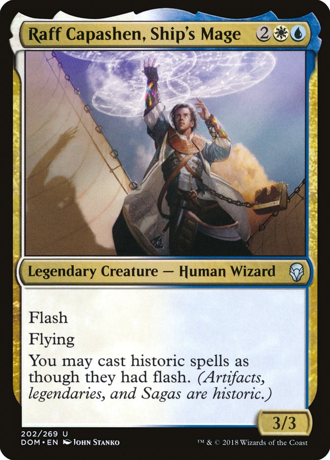 Raff Capashen, Ship's Mage [Dominaria] | PLUS EV GAMES 