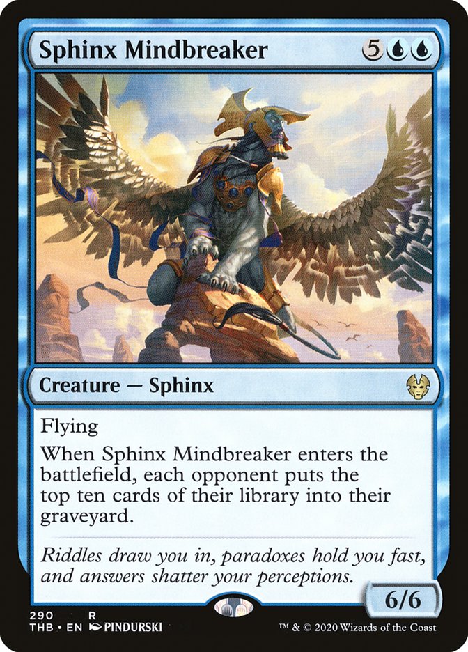 Sphinx Mindbreaker [Theros Beyond Death] | PLUS EV GAMES 