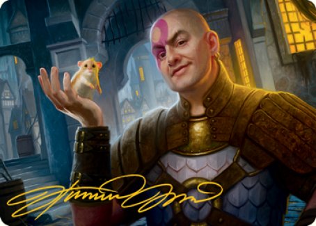 Minsc, Beloved Ranger Art Card (Gold-Stamped Signature) [Dungeons & Dragons: Adventures in the Forgotten Realms Art Series] | PLUS EV GAMES 