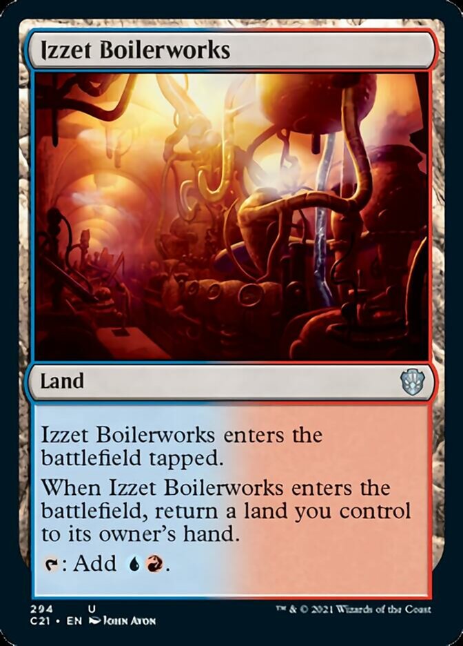 Izzet Boilerworks [Commander 2021] | PLUS EV GAMES 