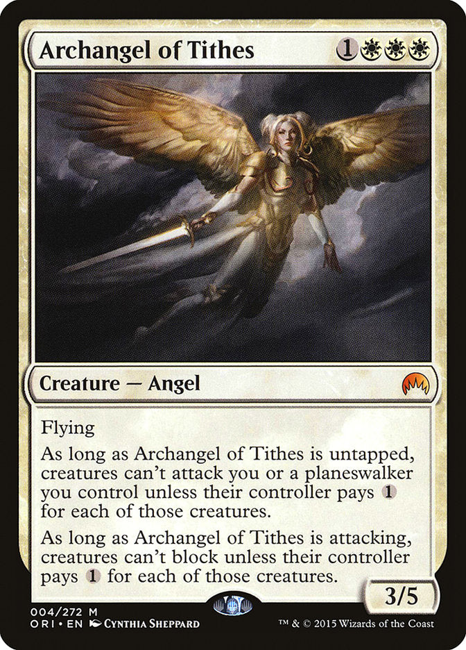 Archangel of Tithes [Magic Origins] | PLUS EV GAMES 