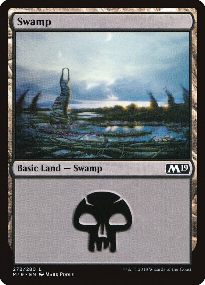 Swamp (272) [Core Set 2019] | PLUS EV GAMES 