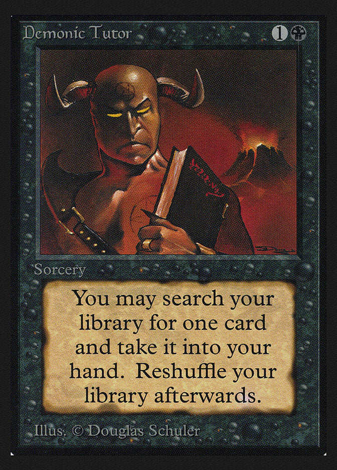 Demonic Tutor [Collectors’ Edition] | PLUS EV GAMES 