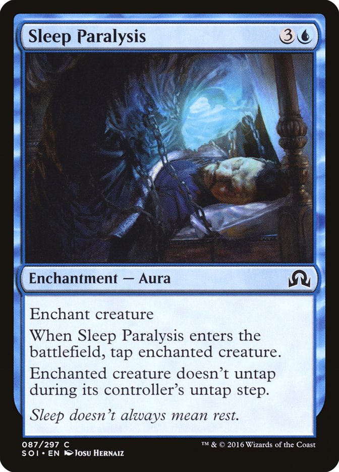 Sleep Paralysis [Shadows over Innistrad] | PLUS EV GAMES 