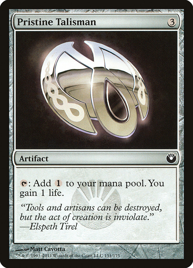 Pristine Talisman (Game Day) [New Phyrexia Promos] | PLUS EV GAMES 