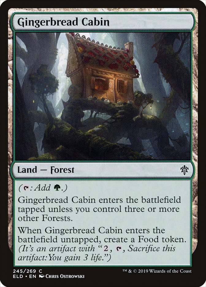 Gingerbread Cabin [Throne of Eldraine] | PLUS EV GAMES 