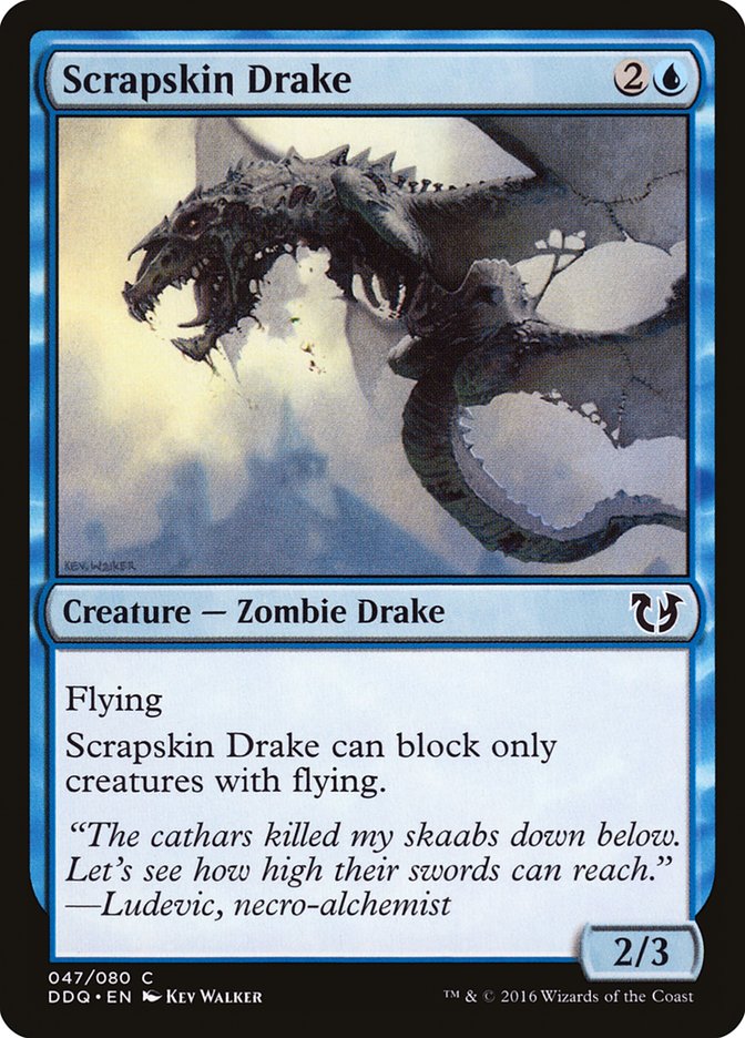 Scrapskin Drake [Duel Decks: Blessed vs. Cursed] | PLUS EV GAMES 