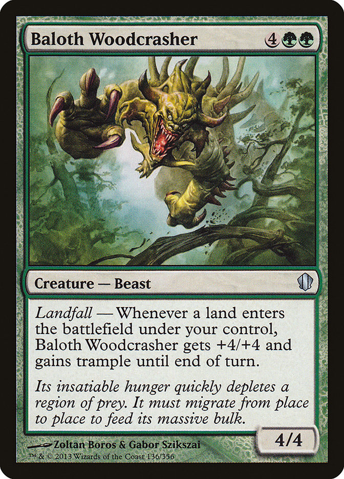 Baloth Woodcrasher [Commander 2013] | PLUS EV GAMES 