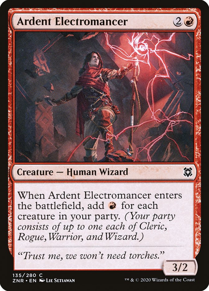 Ardent Electromancer [Zendikar Rising] | PLUS EV GAMES 