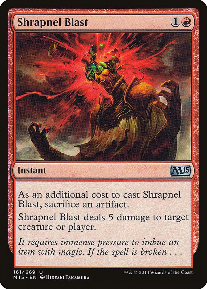 Shrapnel Blast [Magic 2015] | PLUS EV GAMES 