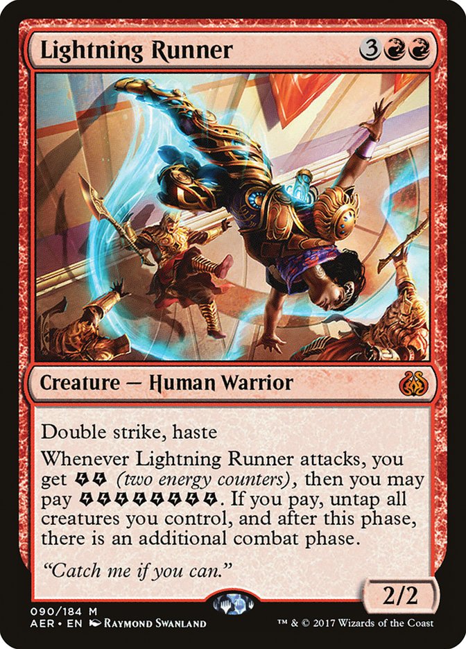 Lightning Runner [Aether Revolt] | PLUS EV GAMES 