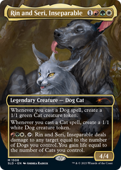 Rin and Seri, Inseparable (1508) // Rin and Seri, Inseparable [Secret Lair Commander Deck: Raining Cats and Dogs] | PLUS EV GAMES 