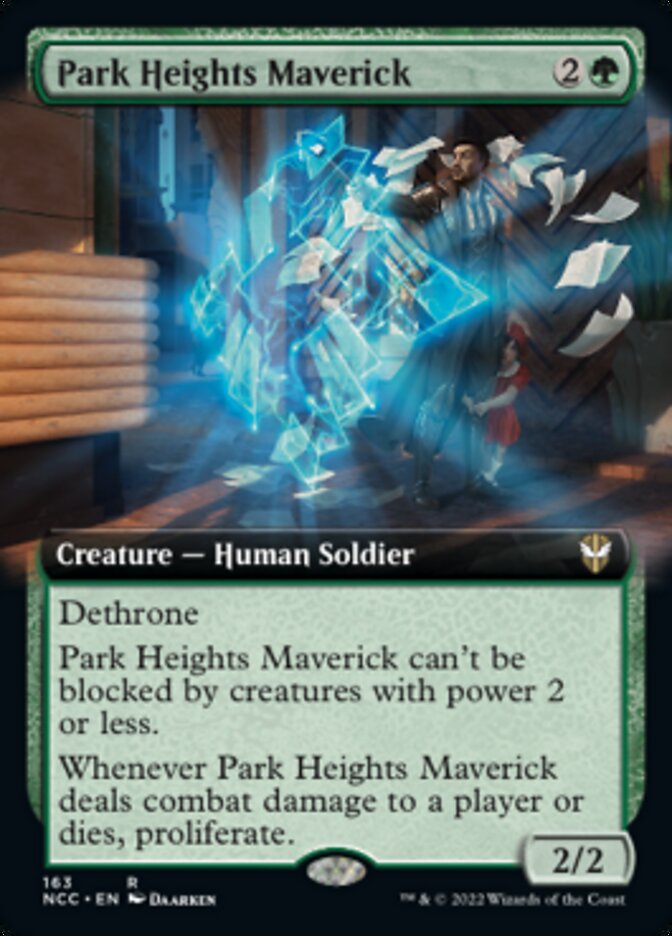 Park Heights Maverick (Extended Art) [Streets of New Capenna Commander] | PLUS EV GAMES 