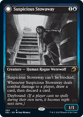 Suspicious Stowaway // Seafaring Werewolf [Innistrad: Double Feature] | PLUS EV GAMES 
