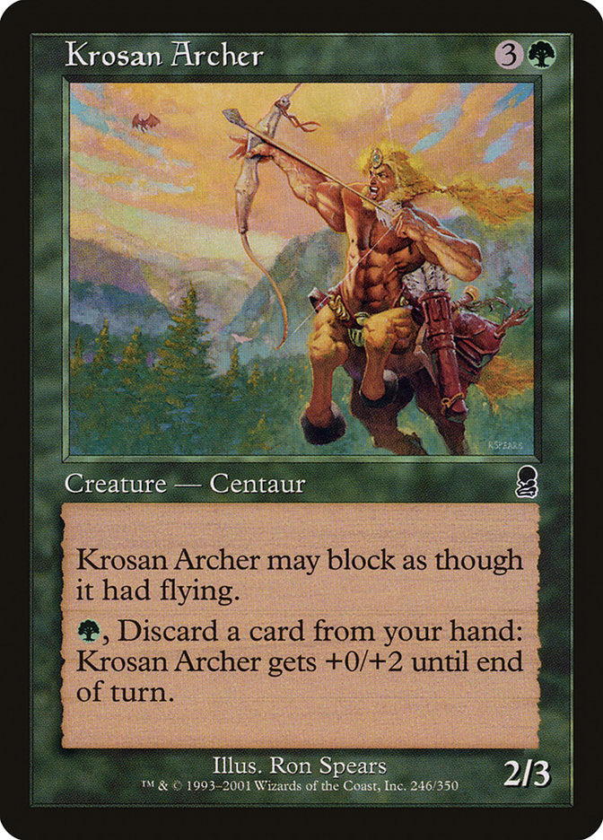 Krosan Archer [Odyssey] | PLUS EV GAMES 