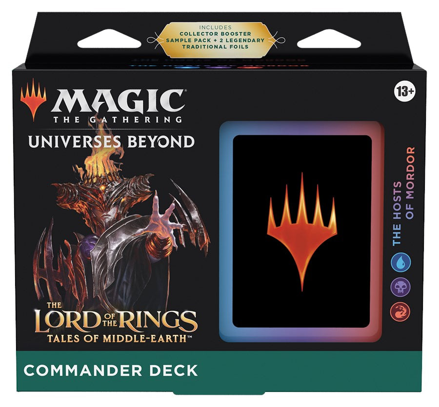 The Lord of the Rings: Tales of Middle-earth - Commander Deck (The Hosts of Mordor) | PLUS EV GAMES 