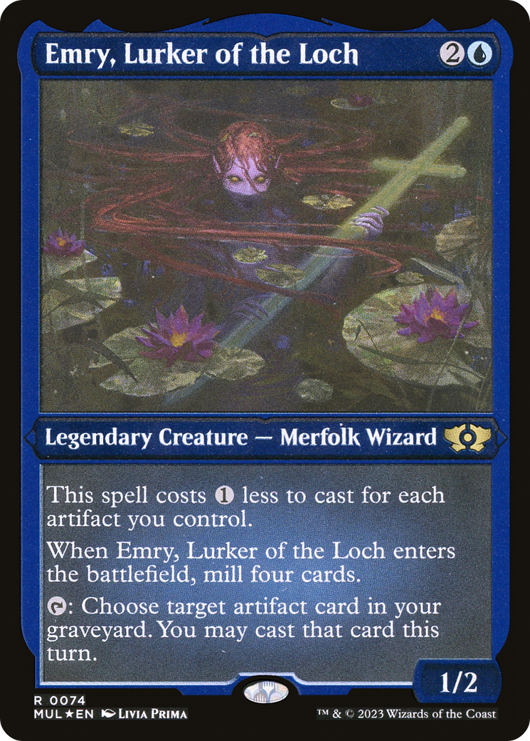 Emry, Lurker of the Loch (Foil Etched) [Multiverse Legends] | PLUS EV GAMES 