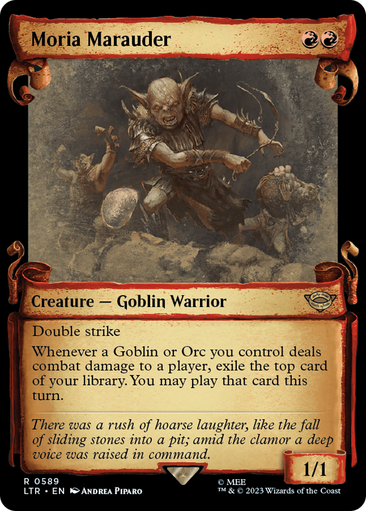 Moria Marauder [The Lord of the Rings: Tales of Middle-Earth Showcase Scrolls] | PLUS EV GAMES 