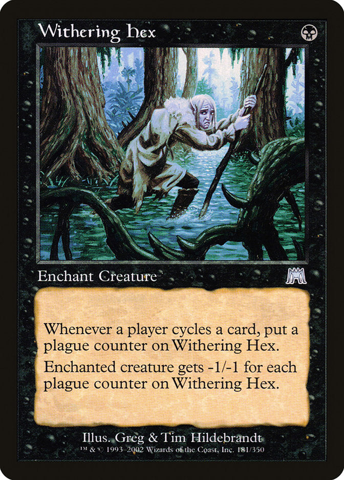 Withering Hex [Onslaught] | PLUS EV GAMES 