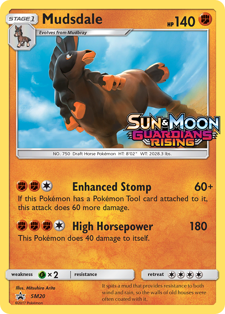 Mudsdale [SM Black Star Promos] | PLUS EV GAMES 