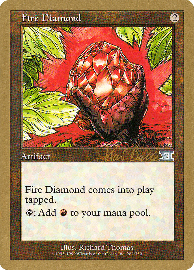 Fire Diamond (Kai Budde) [World Championship Decks 1999] | PLUS EV GAMES 