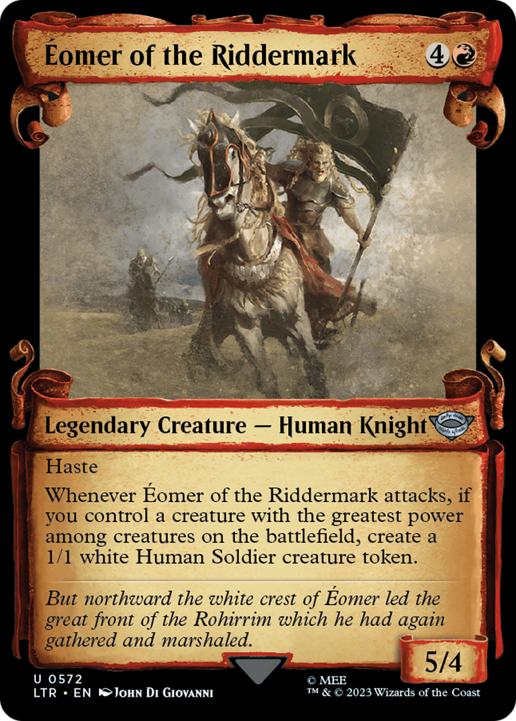 Eomer of the Riddermark [The Lord of the Rings: Tales of Middle-Earth Showcase Scrolls] | PLUS EV GAMES 