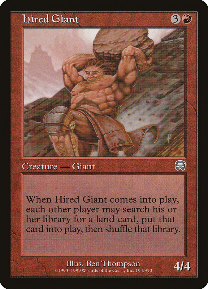 Hired Giant [Mercadian Masques] | PLUS EV GAMES 