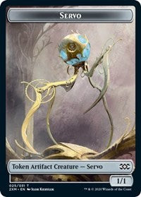 Servo // Thopter (026) Double-sided Token [Double Masters Tokens] | PLUS EV GAMES 